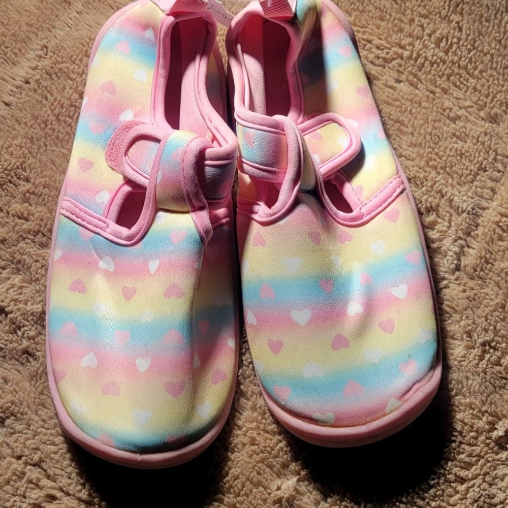 ZOOGS Sturdy Water Shoes - Girls Size 3 - Picture 1 of 7